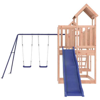 vidaXL Outdoor Playset Solid Wood Douglas - Brown - 32557