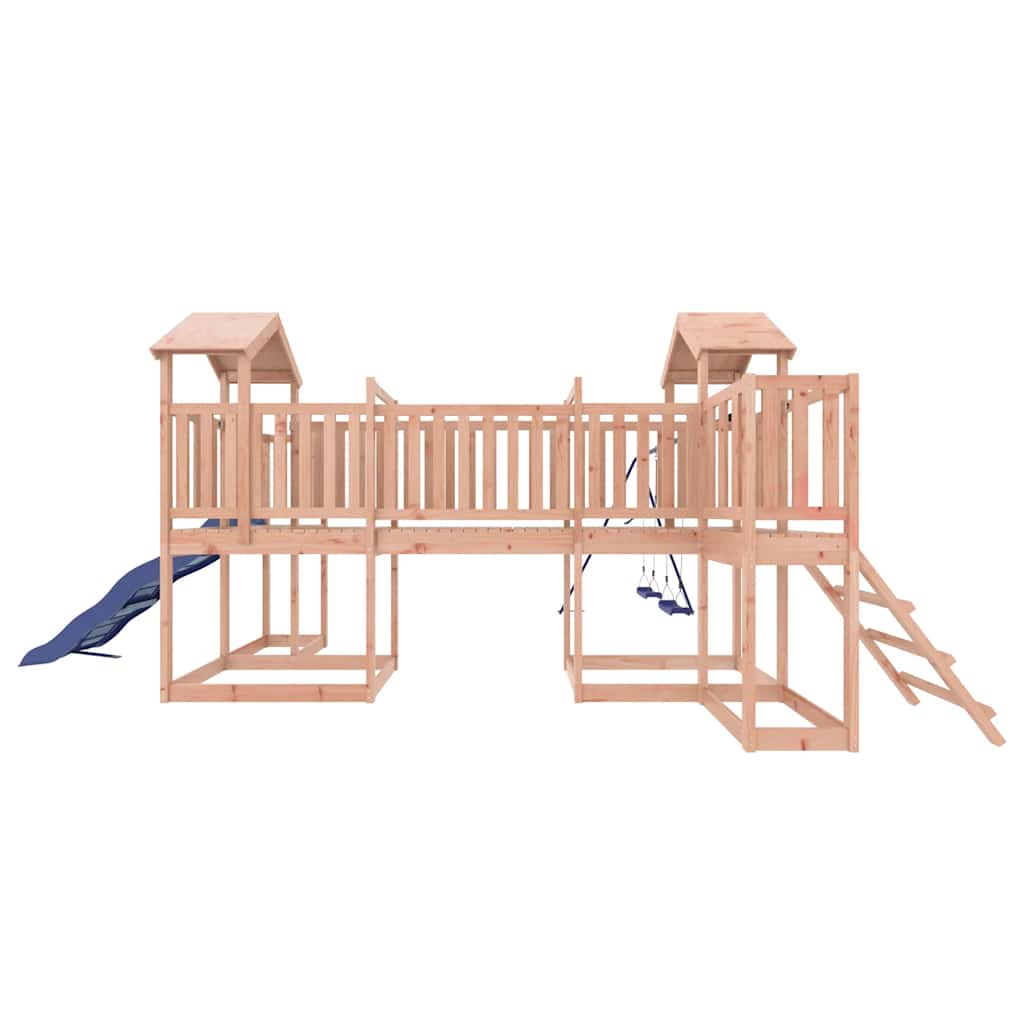 vidaXL Outdoor Playset Solid Wood Douglas - Brown - 32557