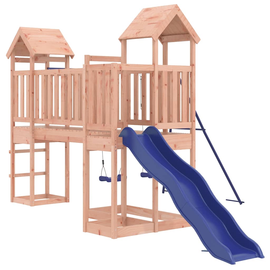 vidaXL Outdoor Playset Solid Wood Douglas - Brown - 32561