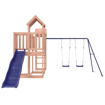 vidaXL Outdoor Playset Solid Wood Douglas - Brown - 32561