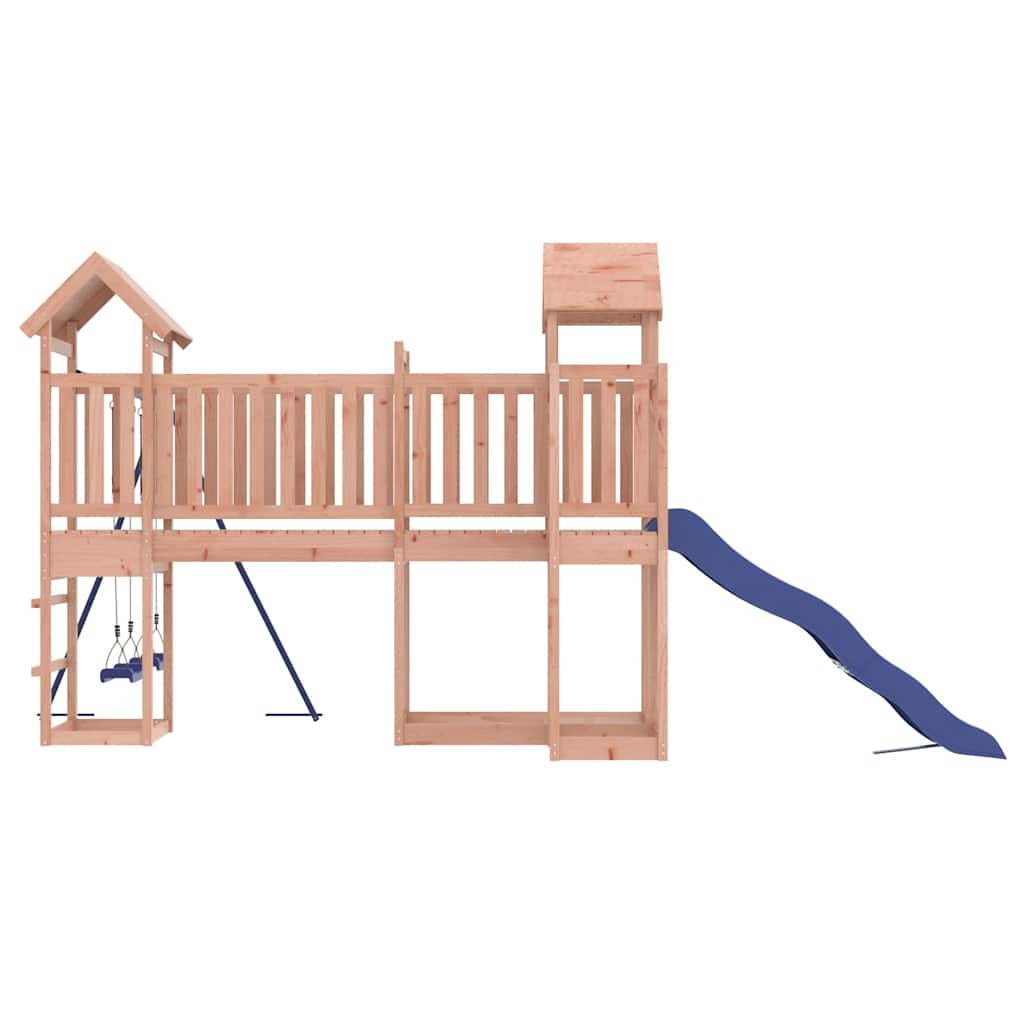 vidaXL Outdoor Playset Solid Wood Douglas - Brown - 32561