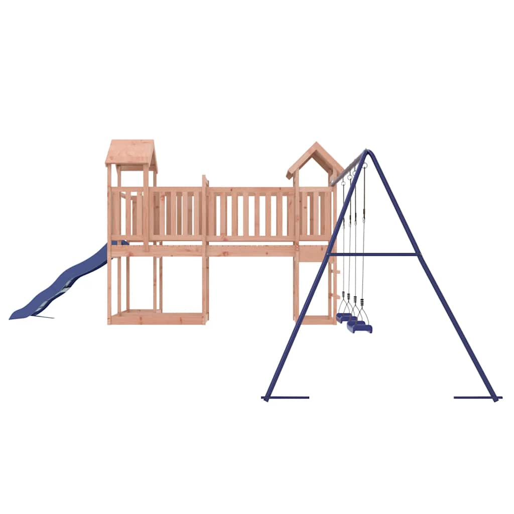 vidaXL Outdoor Playset Solid Wood Douglas - Brown - 32561