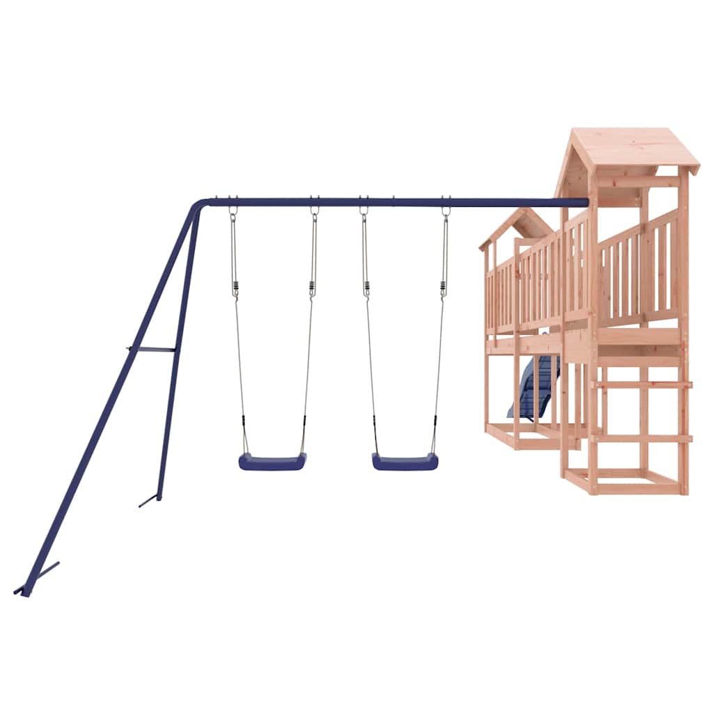 vidaXL Outdoor Playset Solid Wood Douglas - Brown - 32561