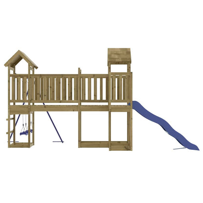 vidaXL Outdoor Playset Impregnated Wood Pine - Brown - 32562