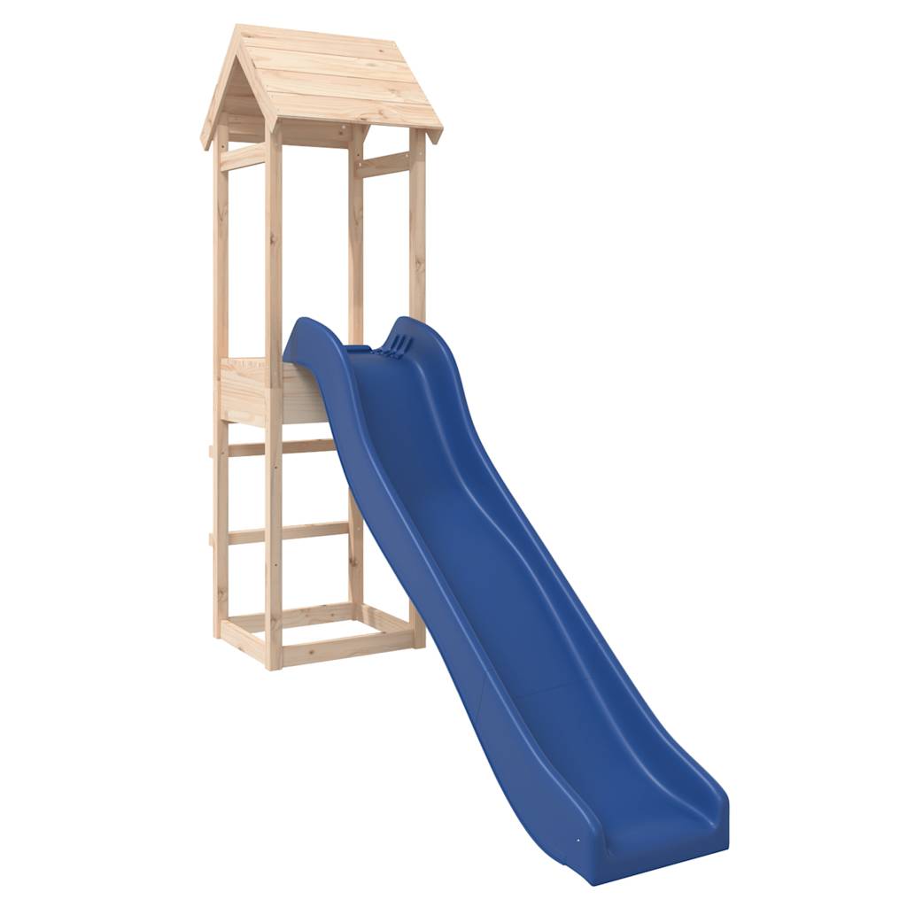 vidaXL Outdoor Playset Solid Wood Pine - Brown - 32563