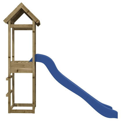 vidaXL Outdoor Playset Impregnated Wood Pine - Brown - 32571