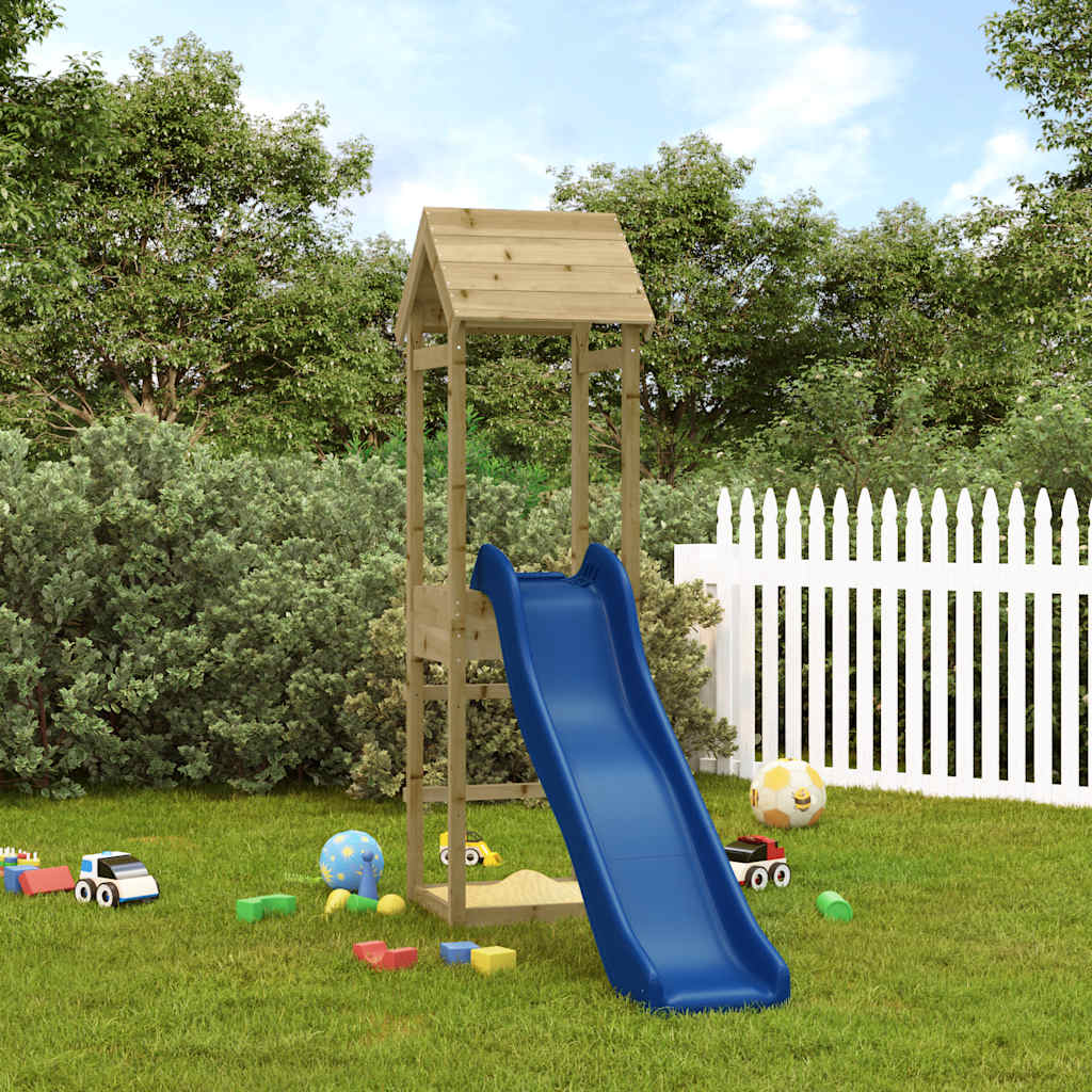 vidaXL Outdoor Playset Impregnated Wood Pine - Brown - 32571