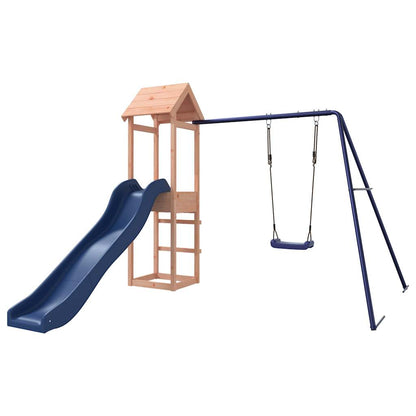 vidaXL Outdoor Playset Solid Wood Douglas - Brown - 32583