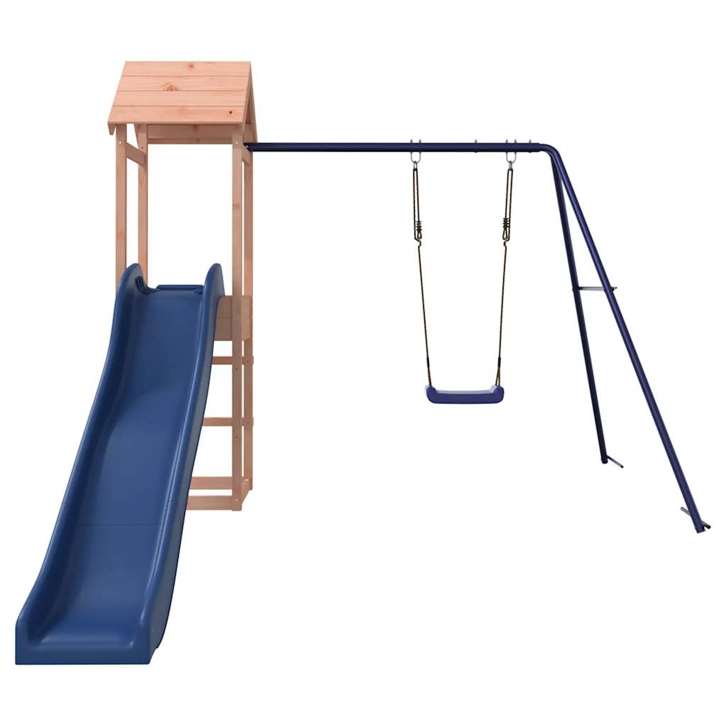 vidaXL Outdoor Playset Solid Wood Douglas - Brown - 32583