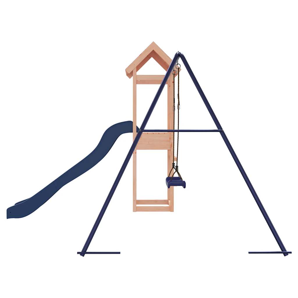 vidaXL Outdoor Playset Solid Wood Douglas - Brown - 32583