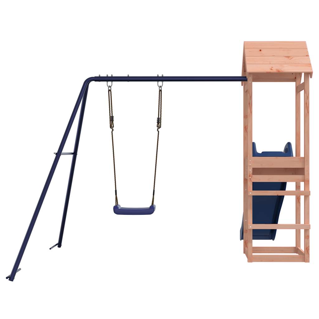 vidaXL Outdoor Playset Solid Wood Douglas - Brown - 32583