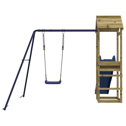 vidaXL Outdoor Playset Impregnated Wood Pine - Brown - 32592