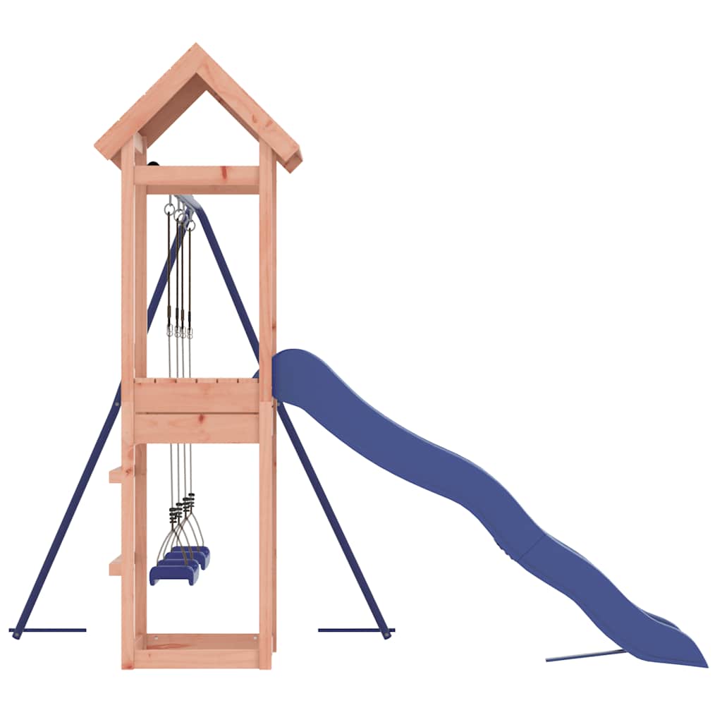 vidaXL Outdoor Playset Solid Wood Douglas - Brown - 32606