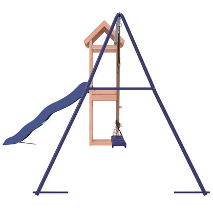 vidaXL Outdoor Playset Solid Wood Douglas - Brown - 32606