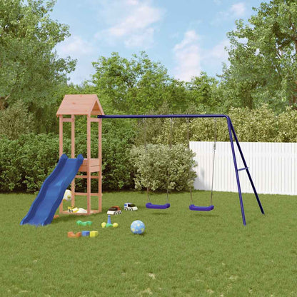 vidaXL Outdoor Playset Solid Wood Douglas - Brown - 32606