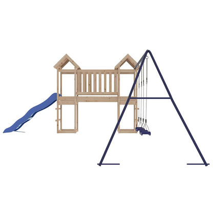 vidaXL Outdoor Playset Solid Wood Pine - Brown - 32616