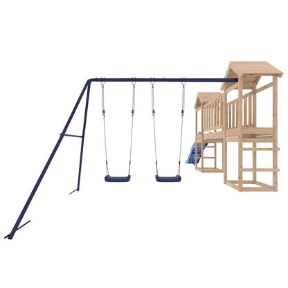 vidaXL Outdoor Playset Solid Wood Pine - Brown - 32616