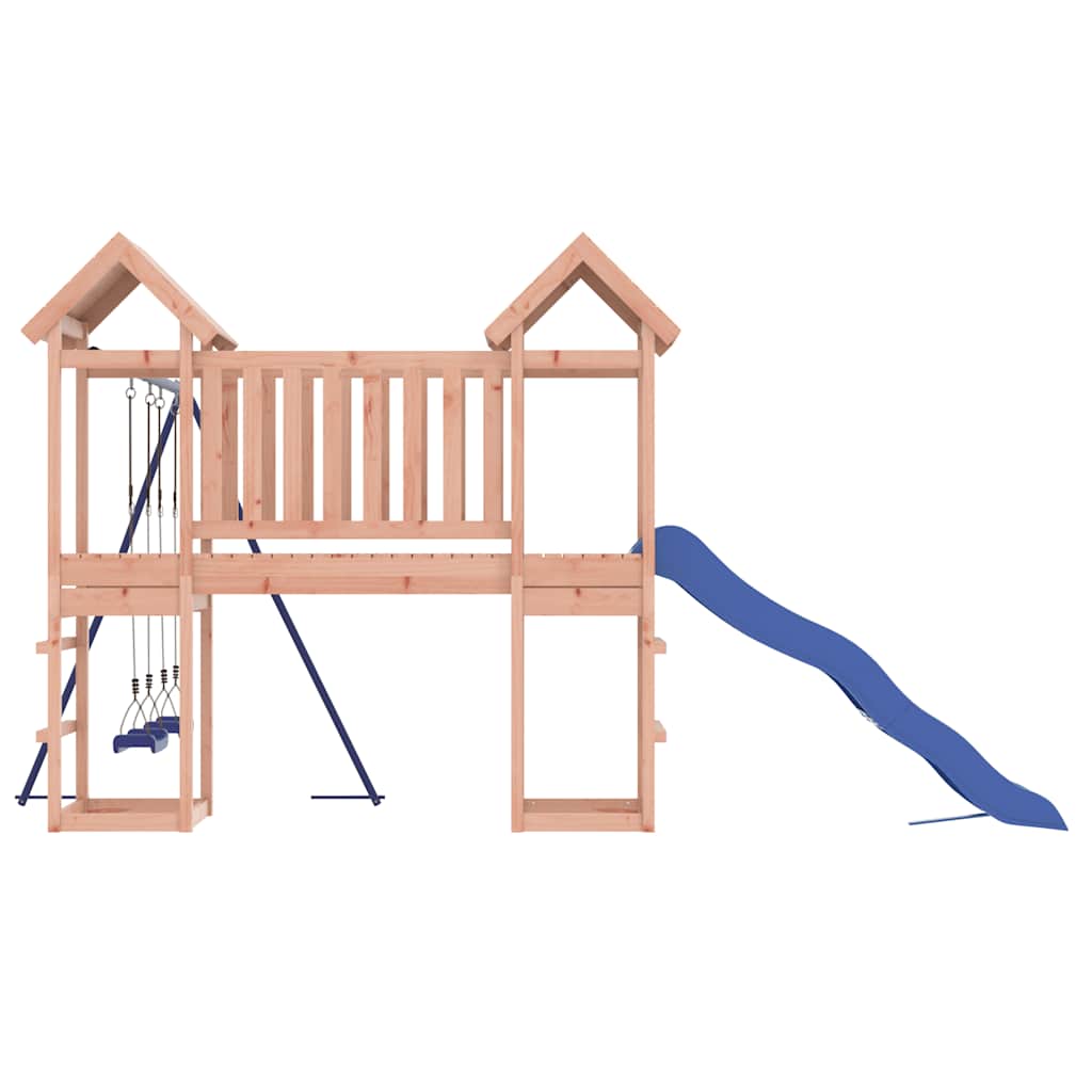 vidaXL Outdoor Playset Solid Wood Douglas - Brown - 32617
