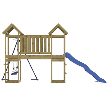 vidaXL Outdoor Playset Impregnated Wood Pine - Brown - 32618