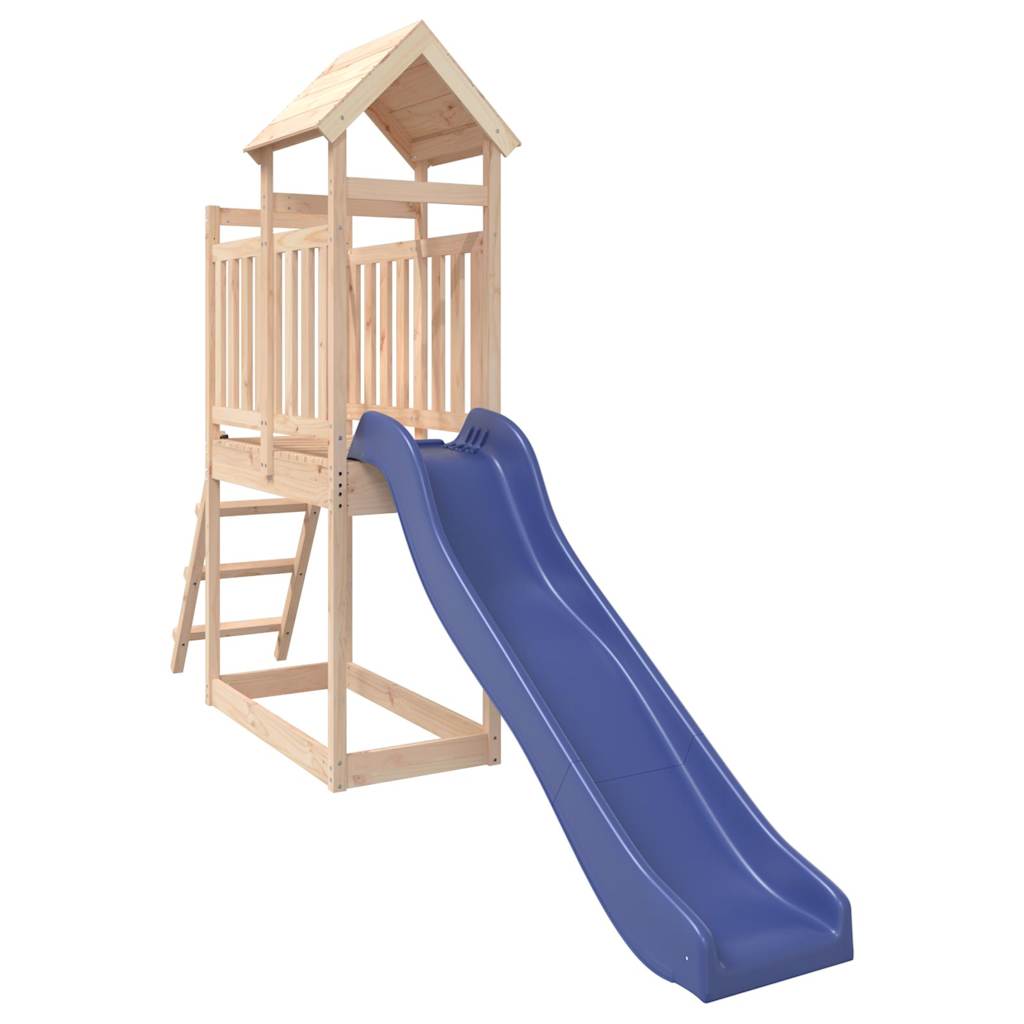 vidaXL Outdoor Playset Solid Wood Pine - Brown - 32621