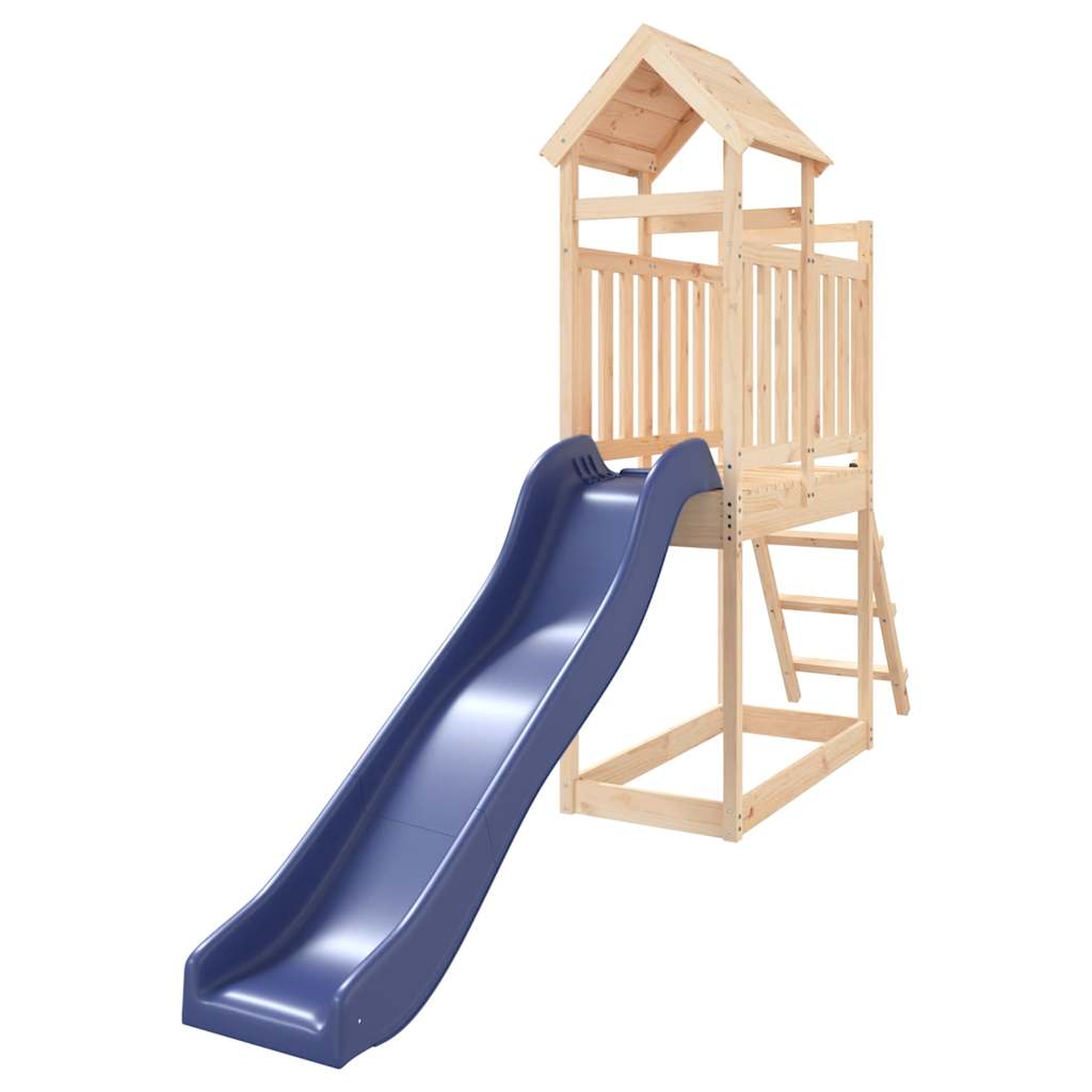vidaXL Outdoor Playset Solid Wood Pine - Brown - 32621