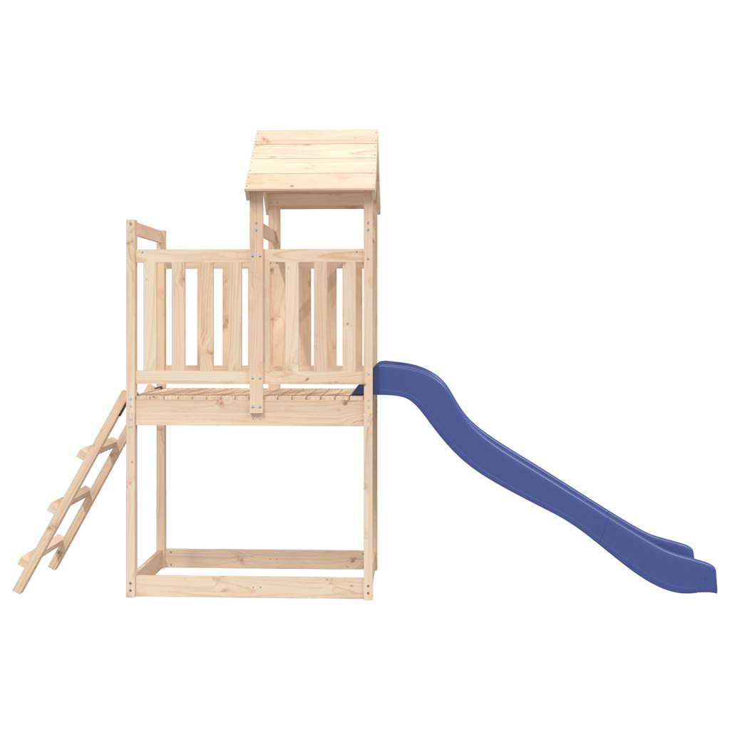 vidaXL Outdoor Playset Solid Wood Pine - Brown - 32621
