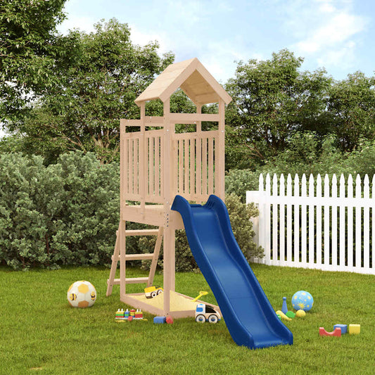 vidaXL Outdoor Playset Solid Wood Pine - Brown - 32621