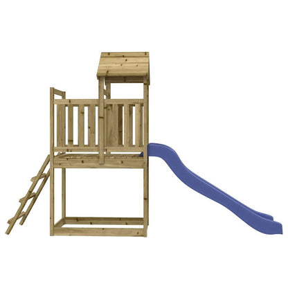 vidaXL Outdoor Playset Impregnated Wood Pine - Brown - 32623