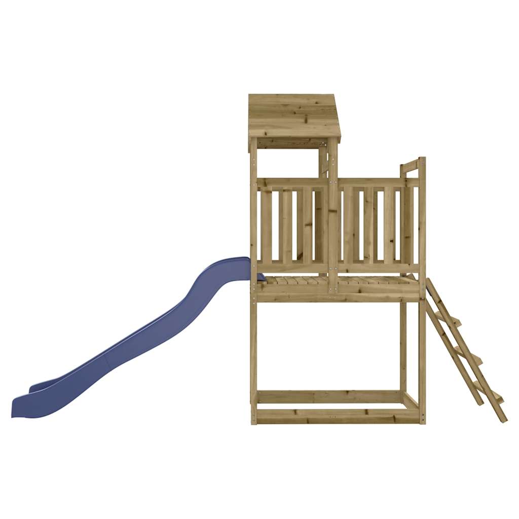 vidaXL Outdoor Playset Impregnated Wood Pine - Brown - 32623