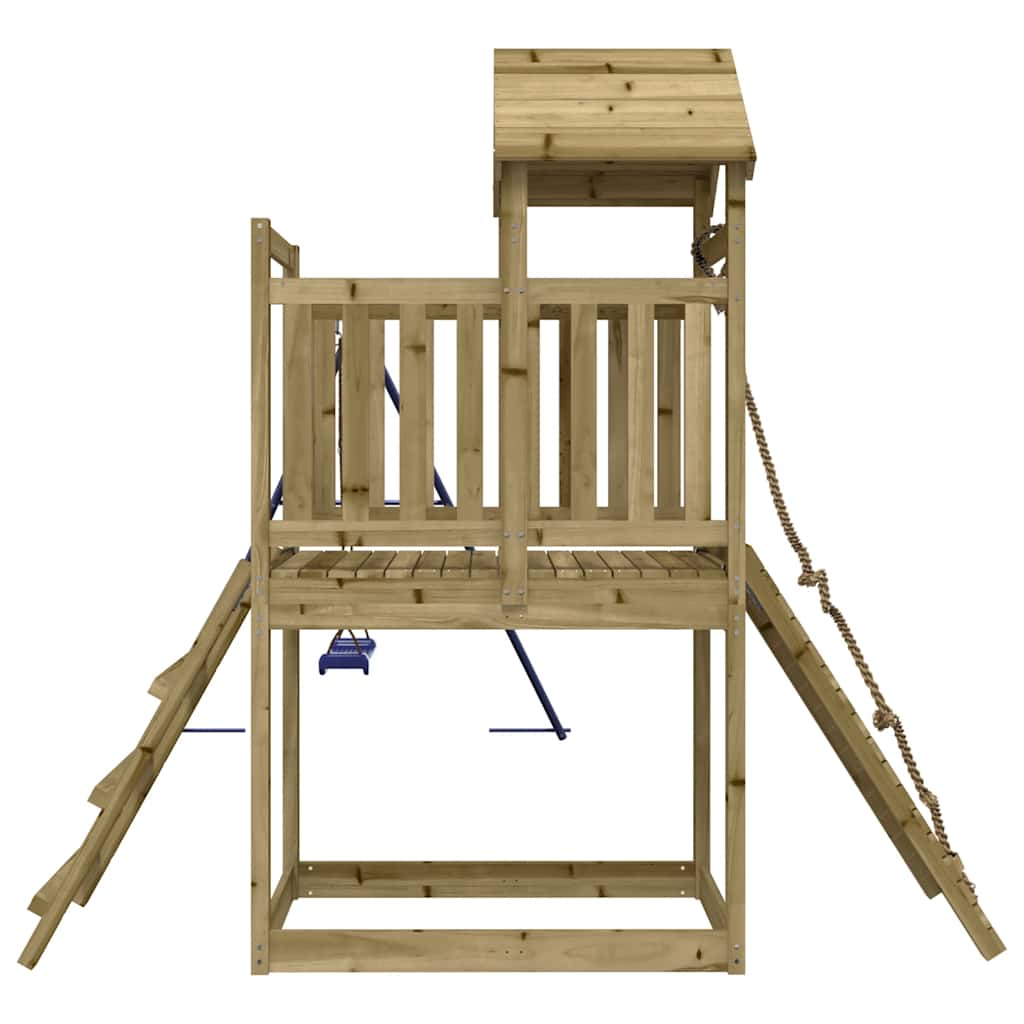 vidaXL Outdoor Playset Impregnated Wood Pine - Brown - 32641