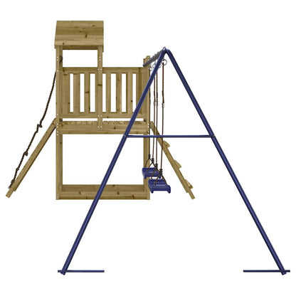vidaXL Outdoor Playset Impregnated Wood Pine - Brown - 32644
