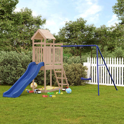 vidaXL Outdoor Playset Solid Wood Pine - Brown - 32645