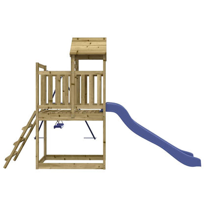vidaXL Outdoor Playset Impregnated Wood Pine - Brown - 32646