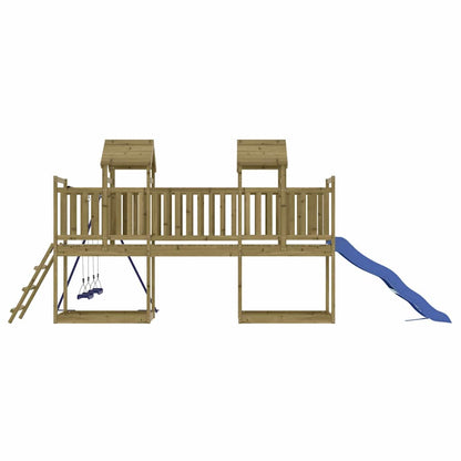 vidaXL Outdoor Playset Impregnated Wood Pine - Brown - 32661