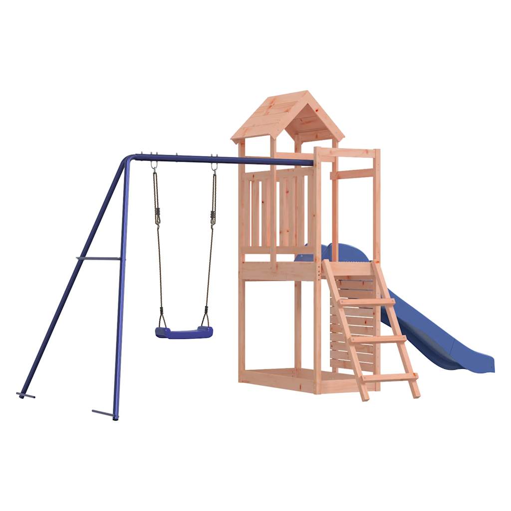 vidaXL Outdoor Playset Solid Wood Douglas - Brown - 32688