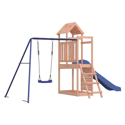 vidaXL Outdoor Playset Solid Wood Douglas - Brown - 32688