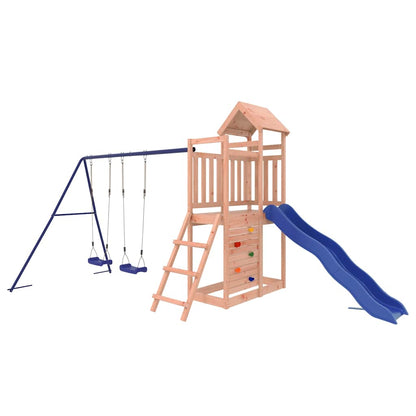 vidaXL Outdoor Playset Solid Wood Douglas - Brown - 32695