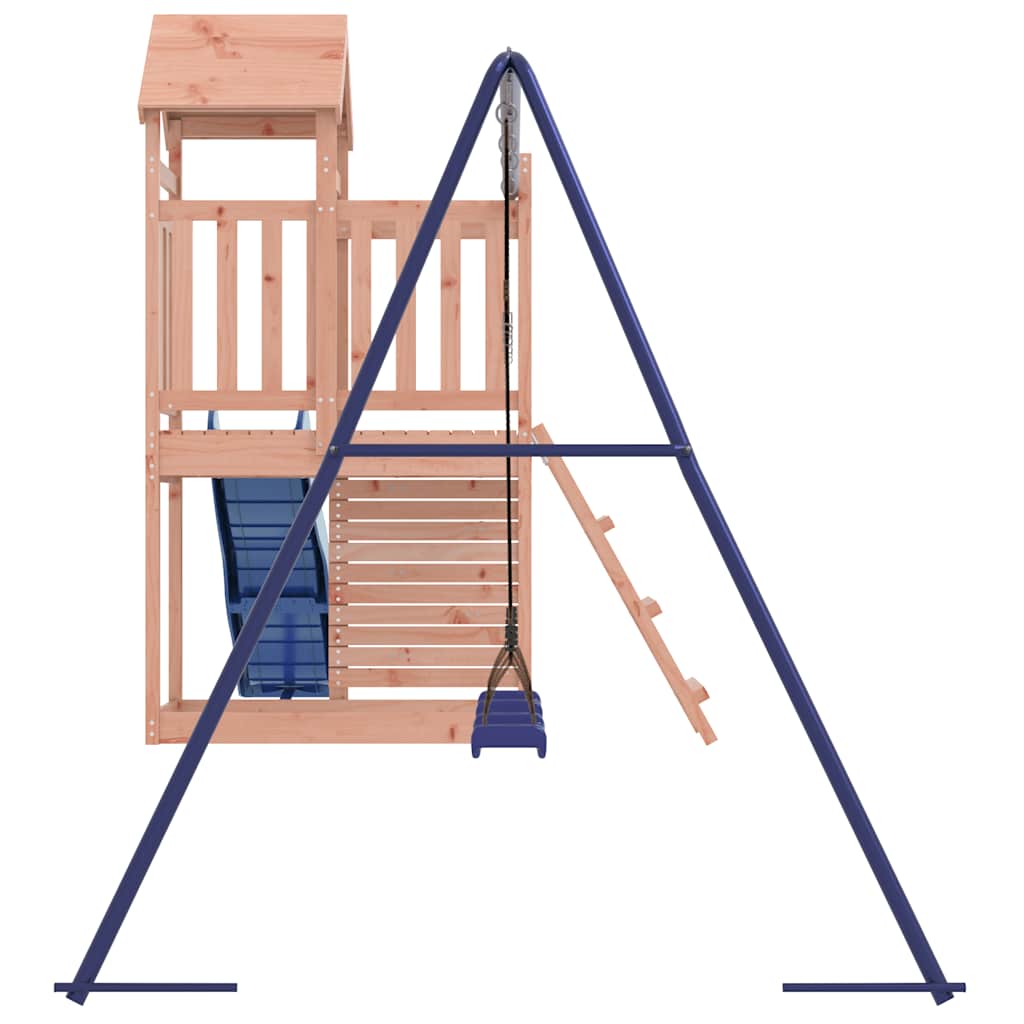 vidaXL Outdoor Playset Solid Wood Douglas - Brown - 32695