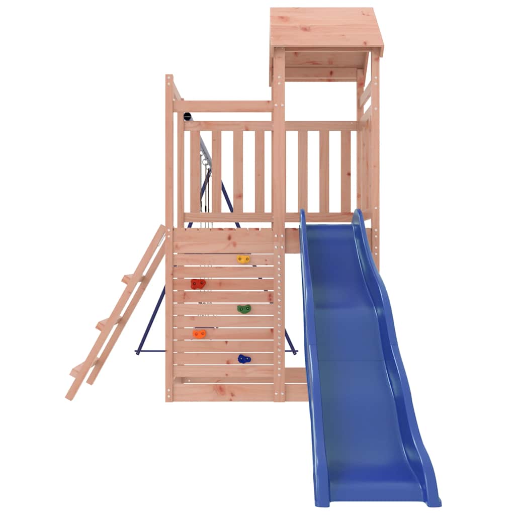 vidaXL Outdoor Playset Solid Wood Douglas - Brown - 32695