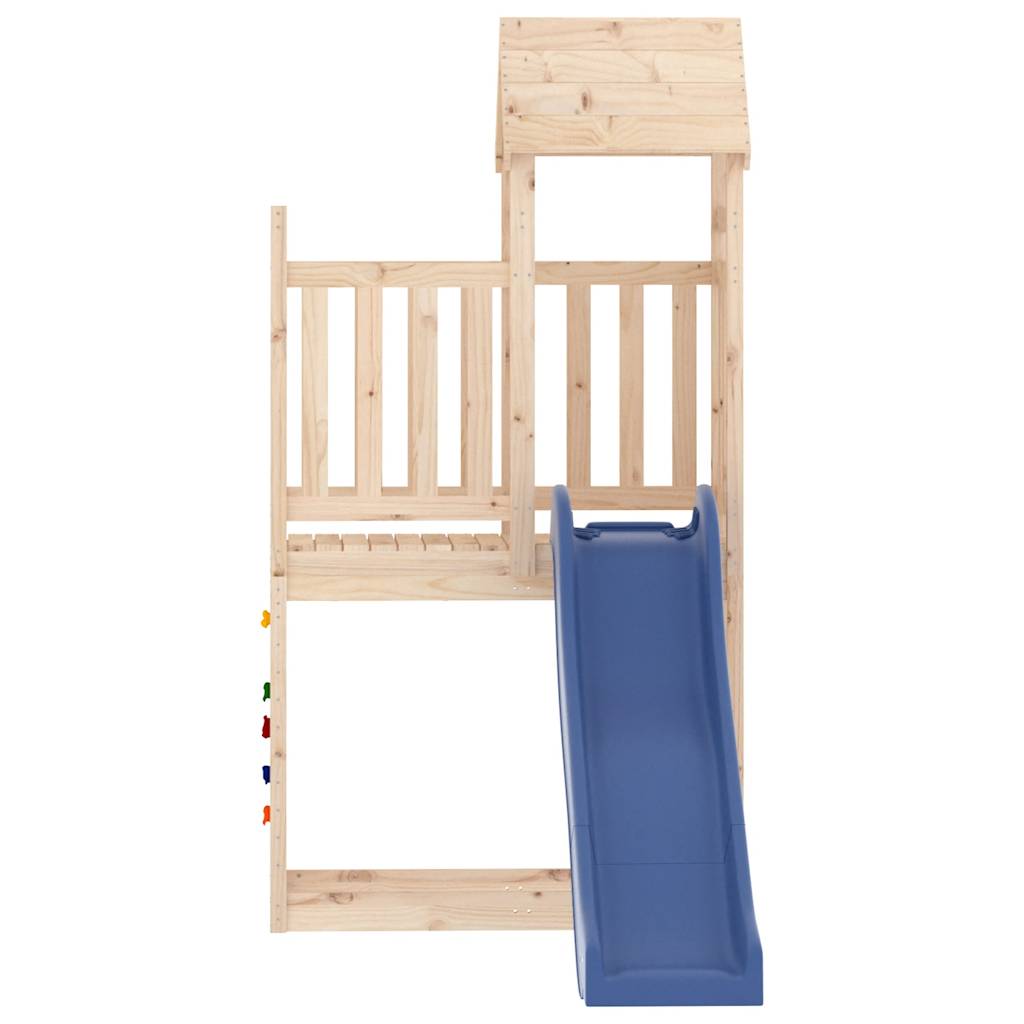 vidaXL Outdoor Playset Solid Wood Pine - Brown - 32702