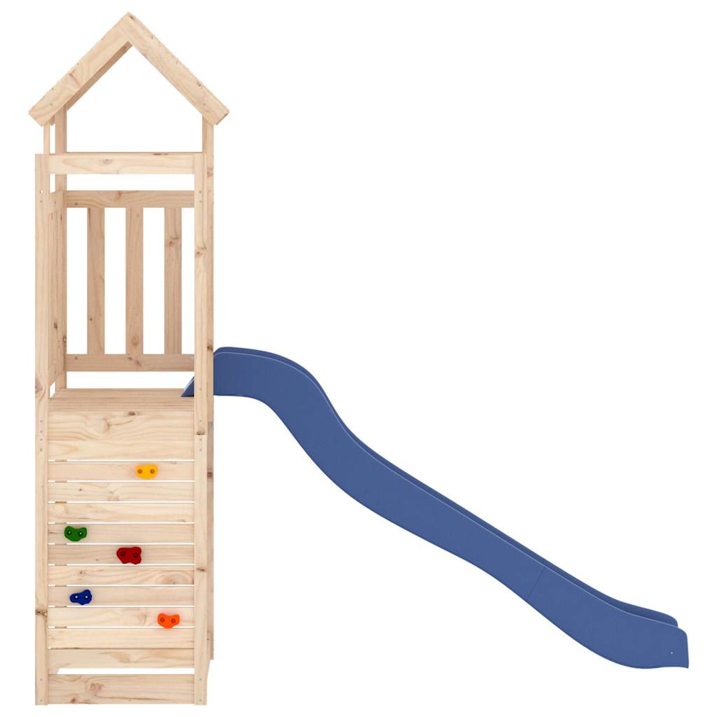 vidaXL Outdoor Playset Solid Wood Pine - Brown - 32702