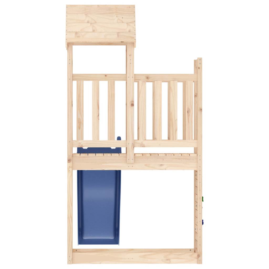 vidaXL Outdoor Playset Solid Wood Pine - Brown - 32702