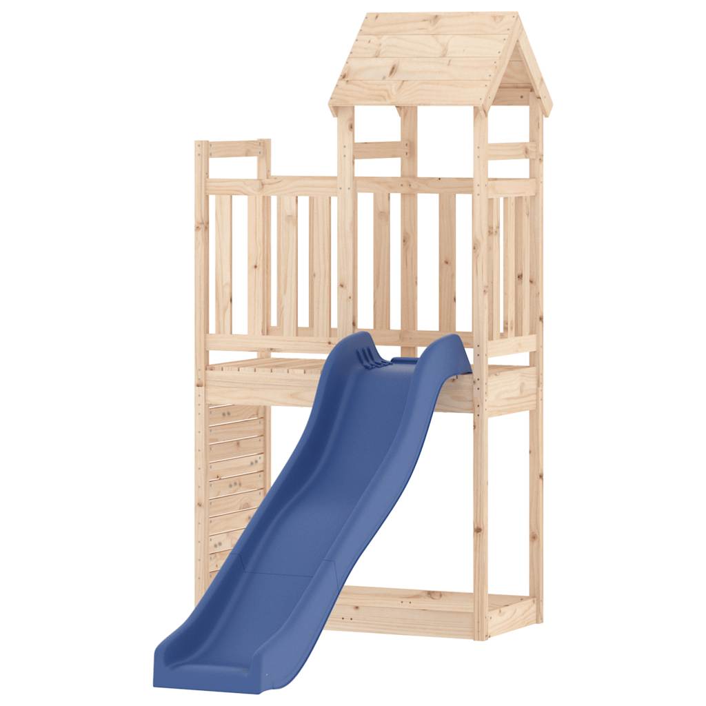 vidaXL Outdoor Playset Solid Wood Pine - Brown - 32702