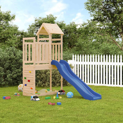 vidaXL Outdoor Playset Solid Wood Pine - Brown - 32702
