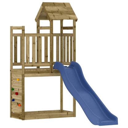 vidaXL Outdoor Playset Impregnated Wood Pine - Brown - 32718