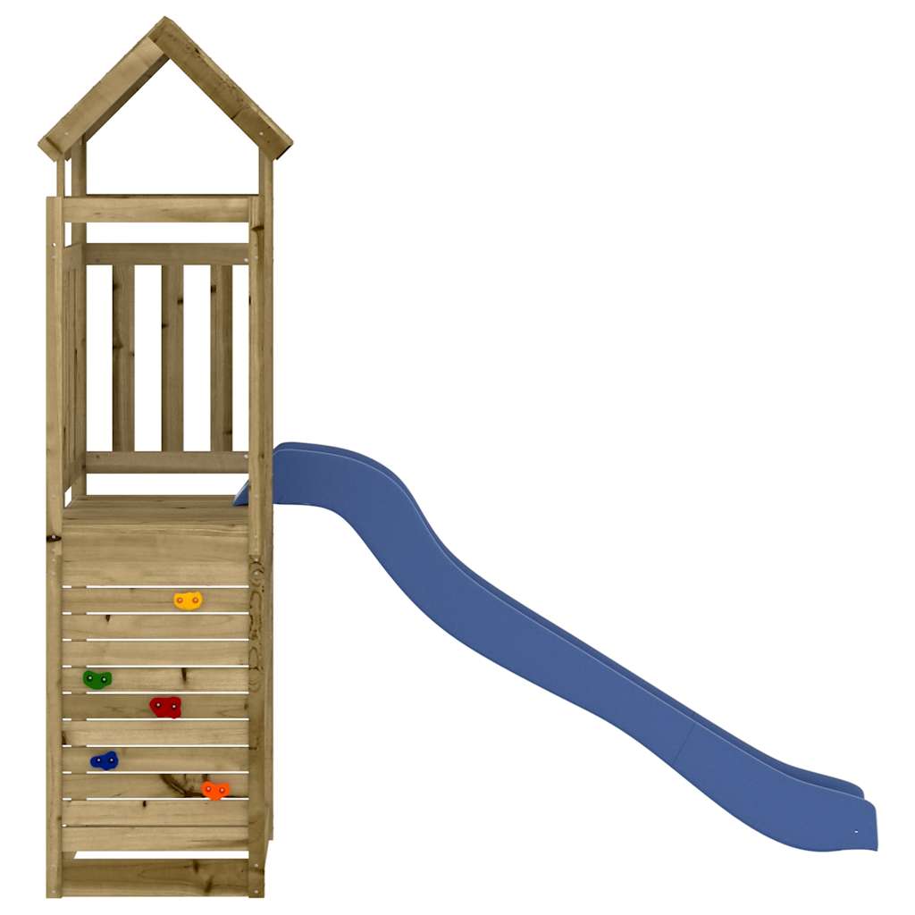 vidaXL Outdoor Playset Impregnated Wood Pine - Brown - 32718