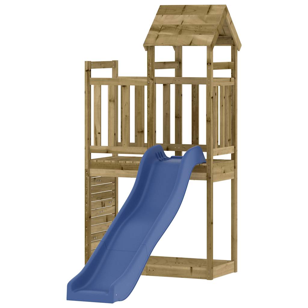 vidaXL Outdoor Playset Impregnated Wood Pine - Brown - 32718
