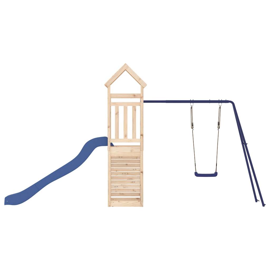vidaXL Outdoor Playset Solid Wood Pine - Brown - 32729
