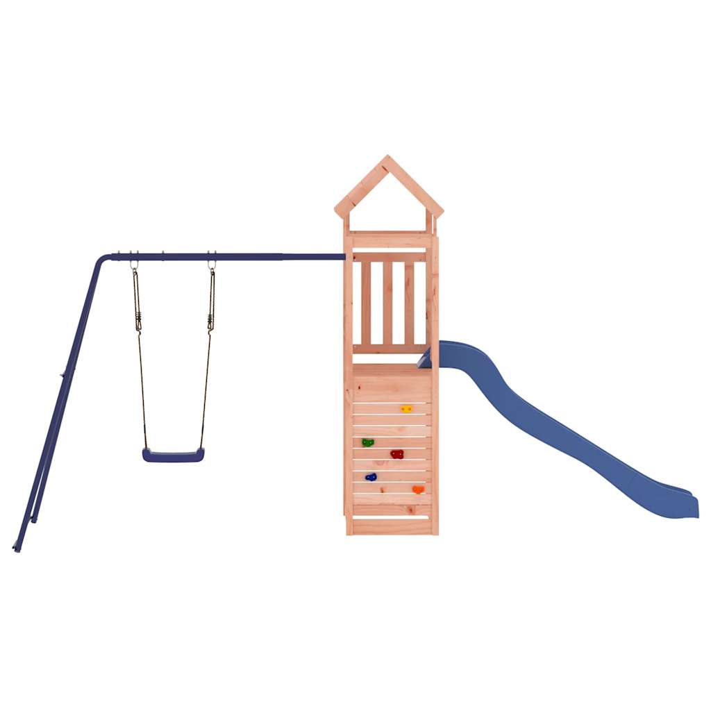 vidaXL Outdoor Playset Solid Wood Douglas - Brown - 32730