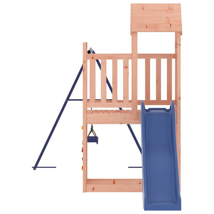 vidaXL Outdoor Playset Solid Wood Douglas - Brown - 32730